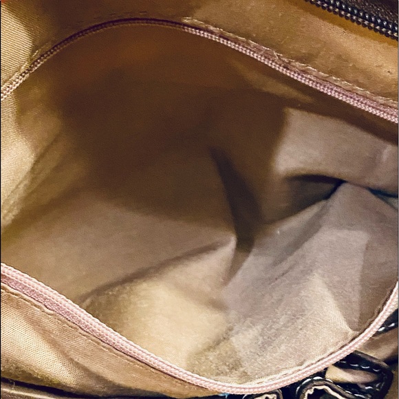 🌟2xHP🌟NWOT The Sak Neutral Stripe Boho Sweater Bag - Picture 9 of 12